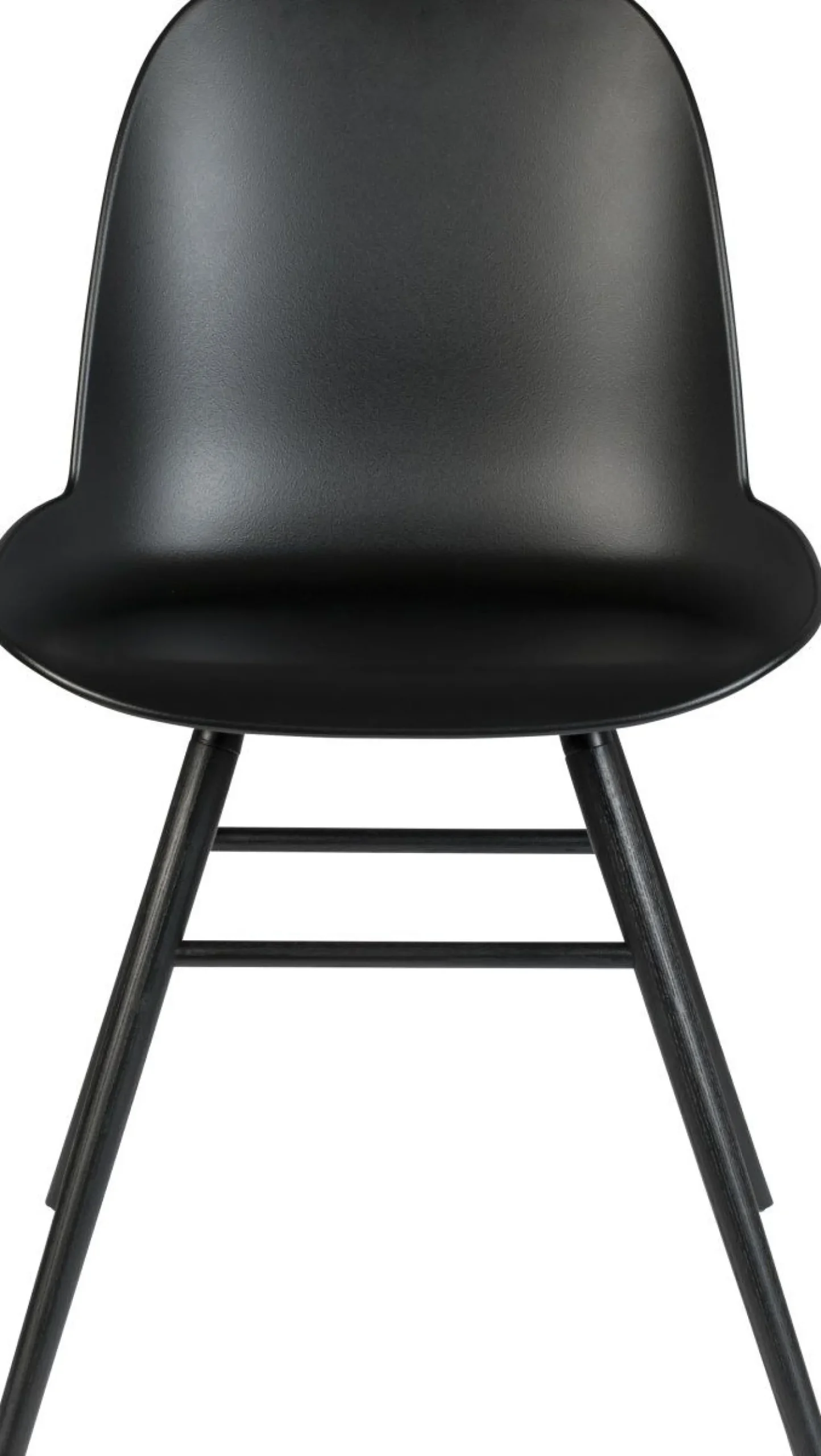 Kuipstoelen|Eetkamerstoelen Zonder Armleuning-Zuiver Albert Kuip (set van 2) Eetkamerstoel Zwart