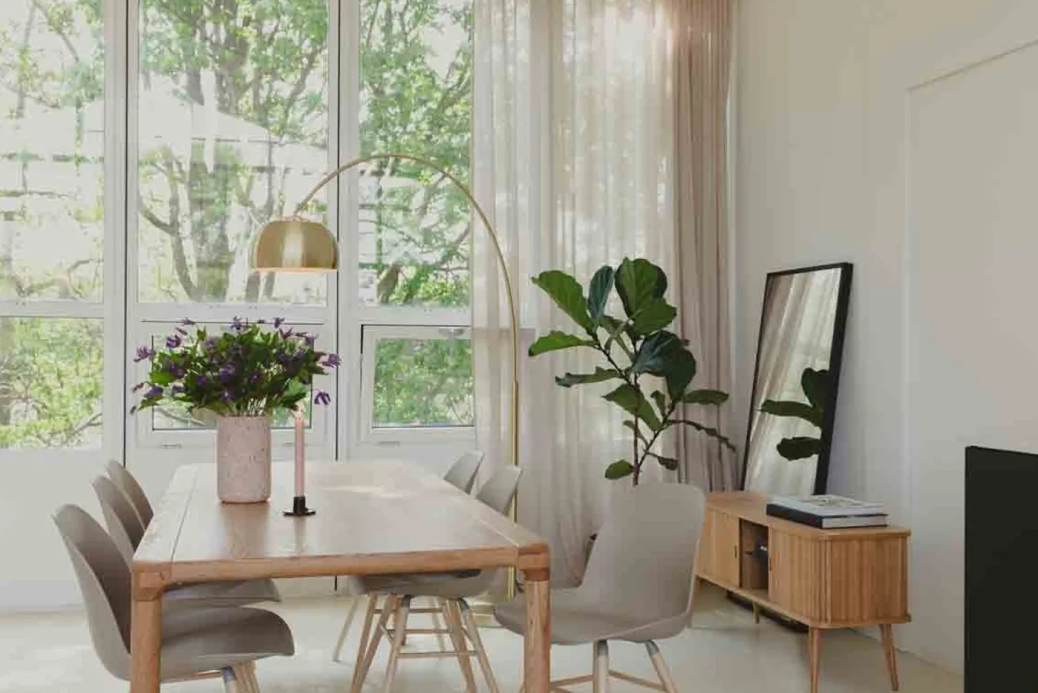 Kuipstoelen|Eetkamerstoelen Zonder Armleuning-Zuiver Albert Kuip (set van 2) Eetkamerstoel taupe