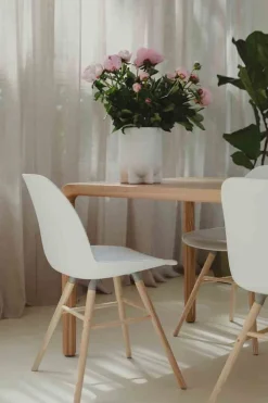Kuipstoelen|Eetkamerstoelen Zonder Armleuning-Zuiver Albert Kuip (set van 2) Eetkamerstoel White