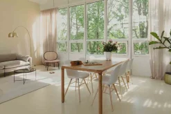 Kuipstoelen|Eetkamerstoelen Zonder Armleuning-Zuiver Albert Kuip (set van 2) Eetkamerstoel White