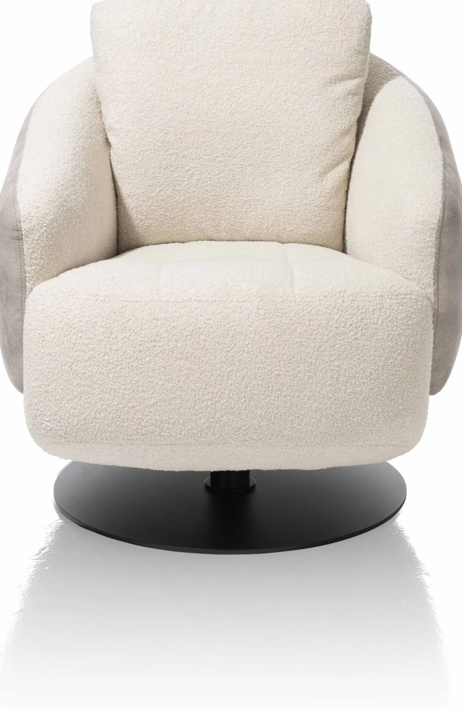 Draaifauteuils-Henders en Hazel Alberta Fauteuil Taurus, Kiezel