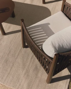 Loungesets-Kave Home Aleria Loungeset Bruin