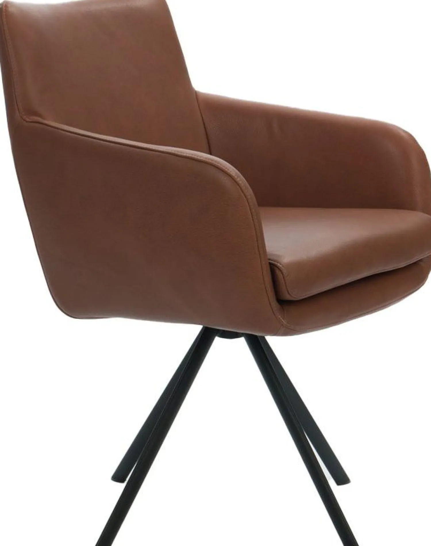 Eetkamerstoelen Met Armleuning-Eijerkamp Collectie Alezi Armstoel Brown