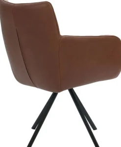 Eetkamerstoelen Met Armleuning-Eijerkamp Collectie Alezi Armstoel Brown