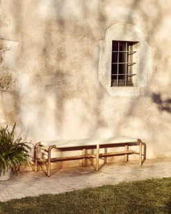Tuinbanken-Kave Home Alipa Tuinbankje Ecru