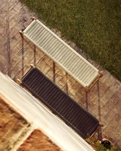 Tuinbanken-Kave Home Alipa Tuinbankje Ecru