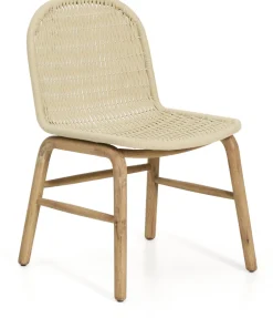 Tuinstoelen-Kave Home Alipa Tuinstoel Ecru