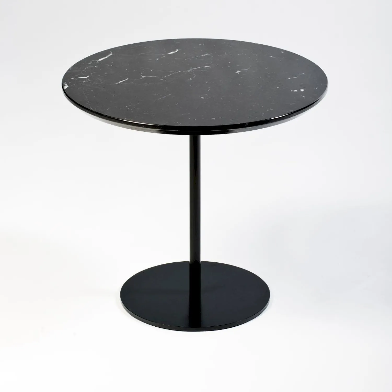 Marmeren Bijzettafels|Ronde Bijzettafels-Metaform Allround Bijzettafel Zwart