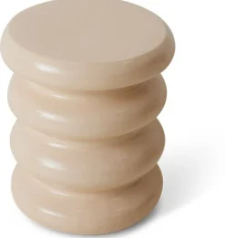 Ronde Bijzettafels-HKLIVING Allure Bijzettafel Cream
