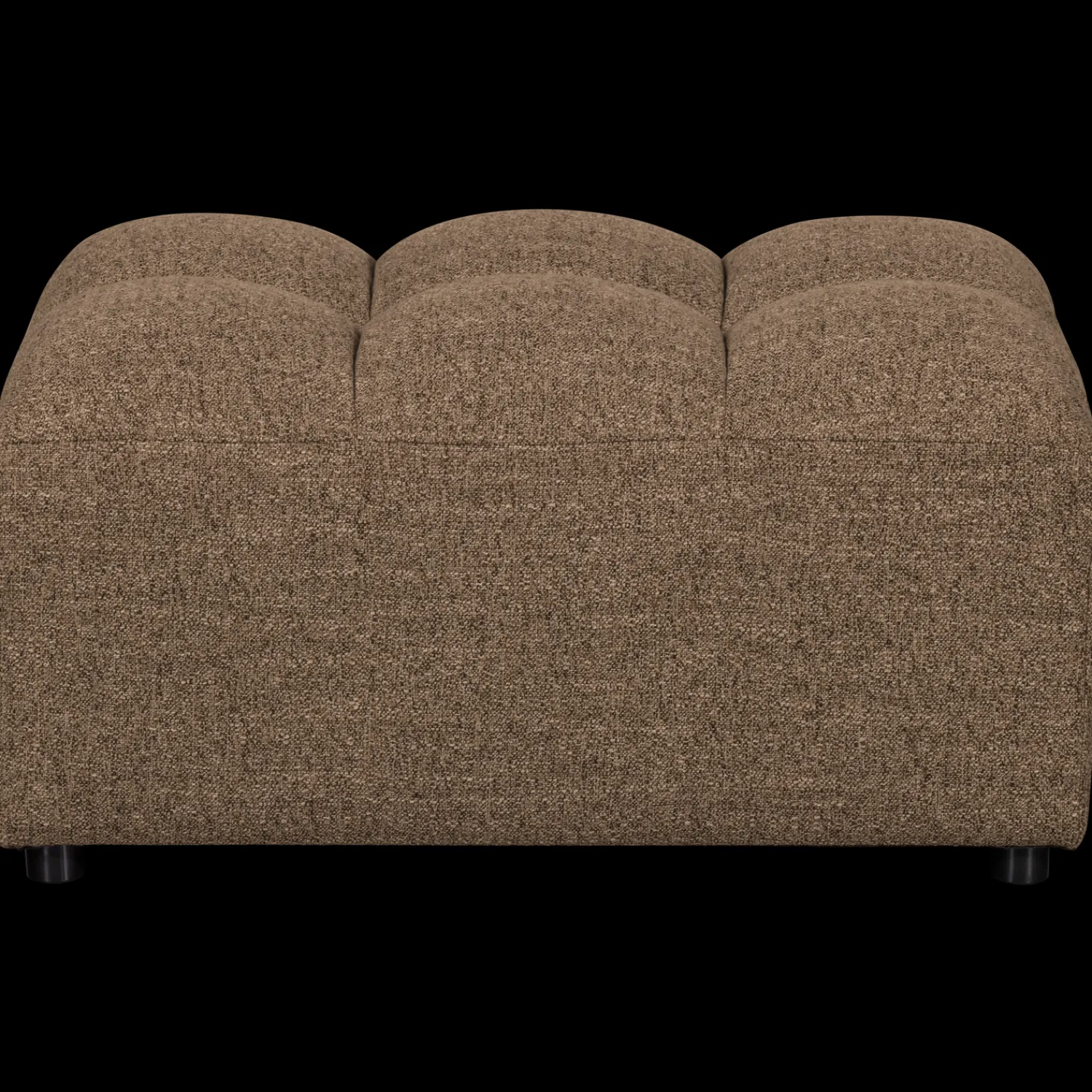 Hockers|Poefs-WOOOD Allure Hocker Donkerbruin