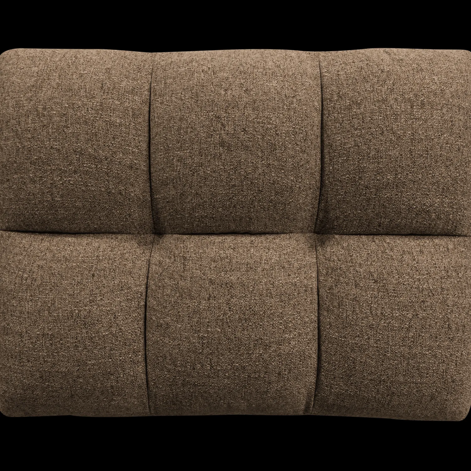 Hockers|Poefs-WOOOD Allure Hocker Donkerbruin