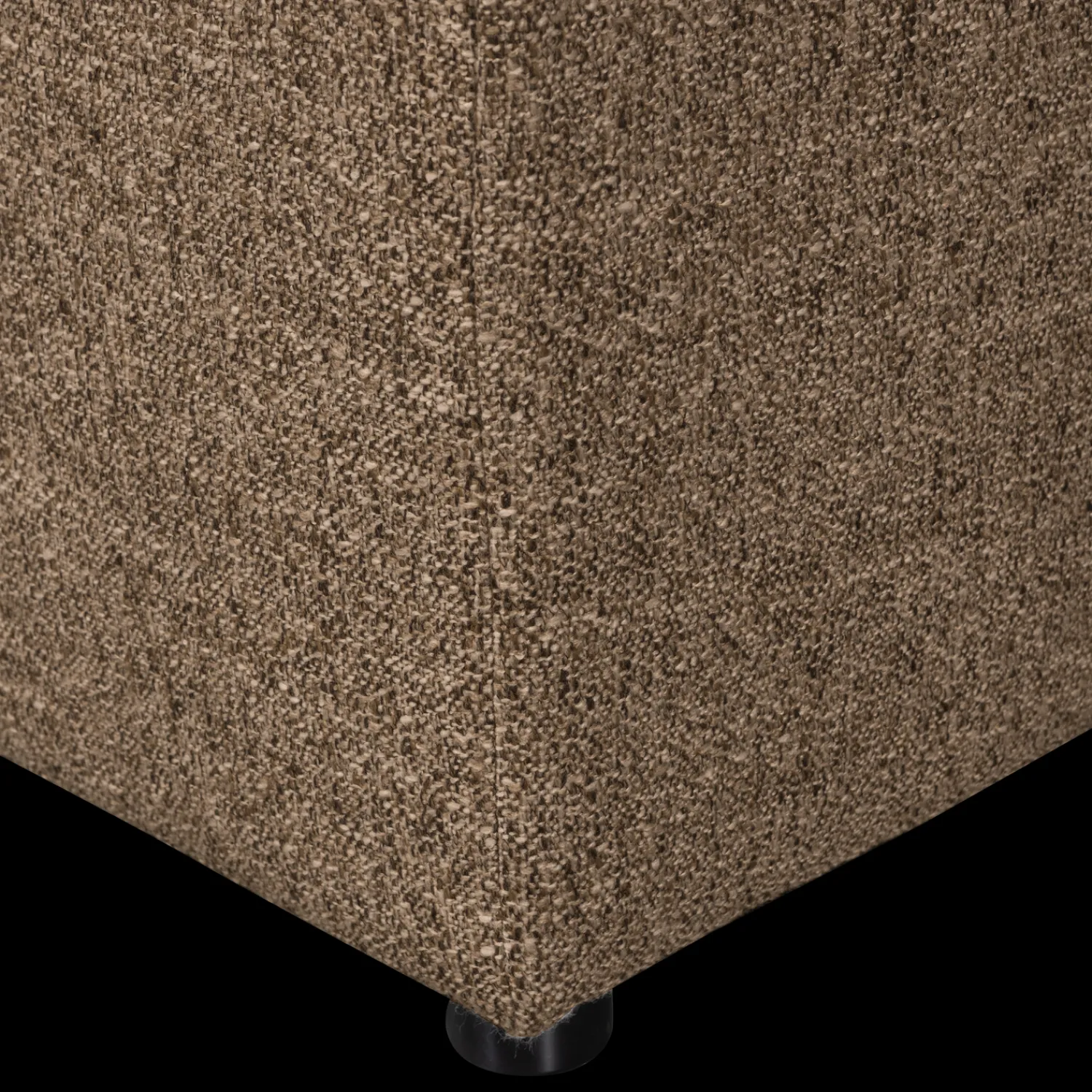 Hockers|Poefs-WOOOD Allure Hocker Donkerbruin
