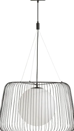 Industriële Hanglampen|Industriële Hanglampen-COCO maison Ally Hanglamp Zwart