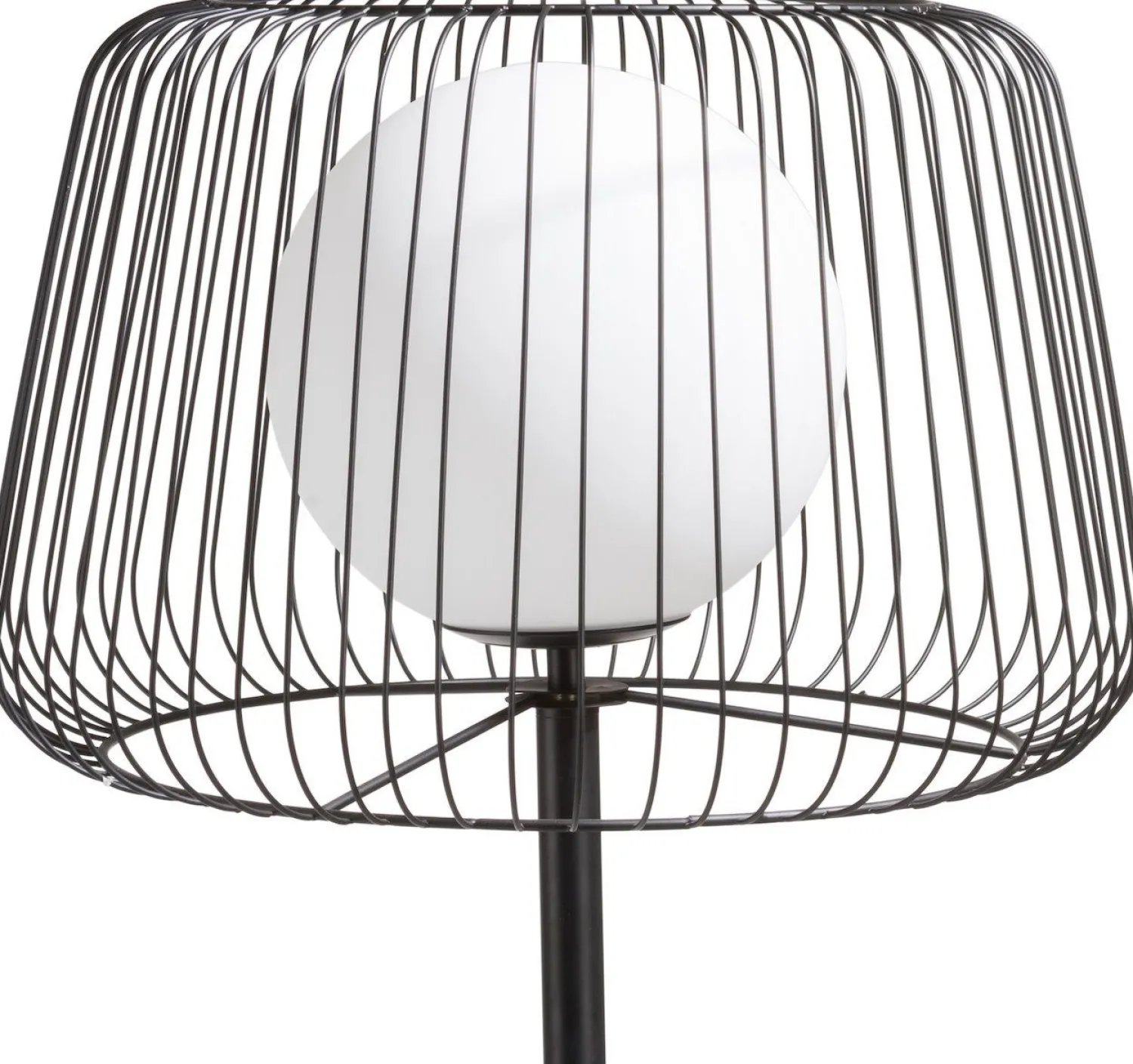 Industriële Vloerlampen|Vloerlampen-COCO maison Ally Vloerlamp Zwart