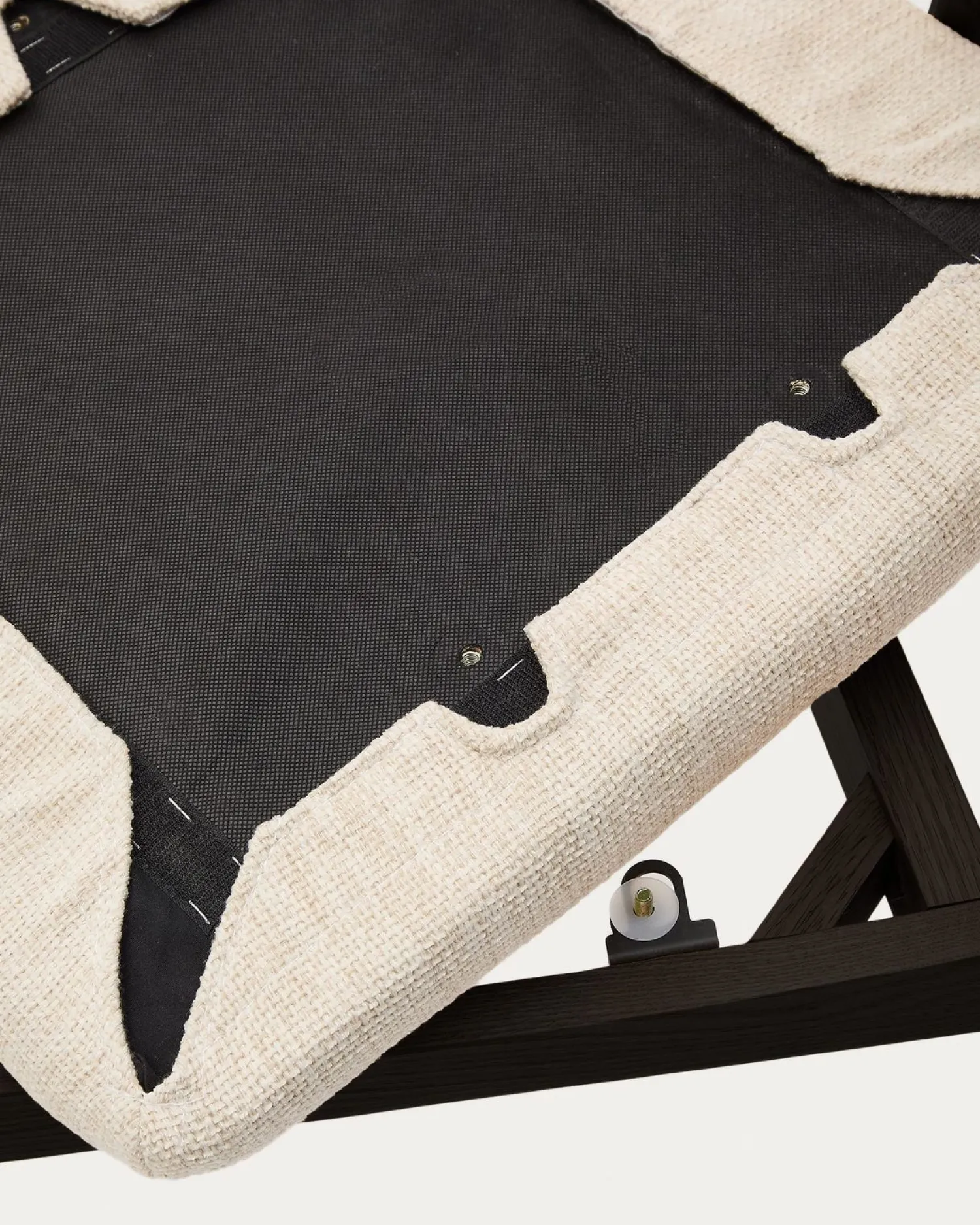 Eetkamerstoelen Met Armleuning-Kave Home Alocs Eetkamerstoel Beige, Zwart