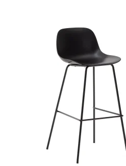 Tuinstoelen-Kave Home Altea Tuin Barkruk Zwart