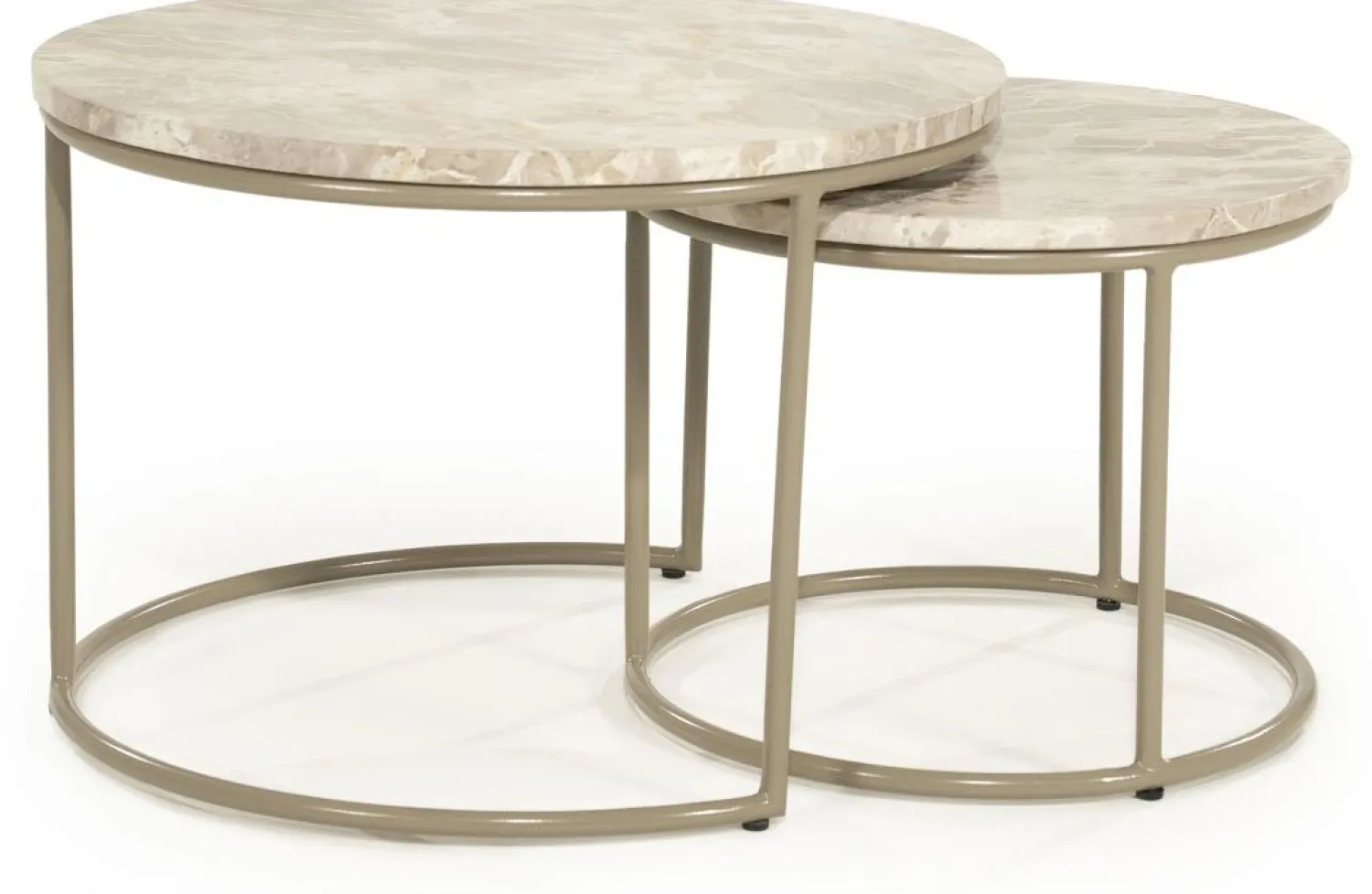 Marmeren Salontafels-By Boo Alvar Salontafelset Naturel