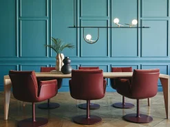 Design Stoelen-COR Alvo Draaistoel Roze