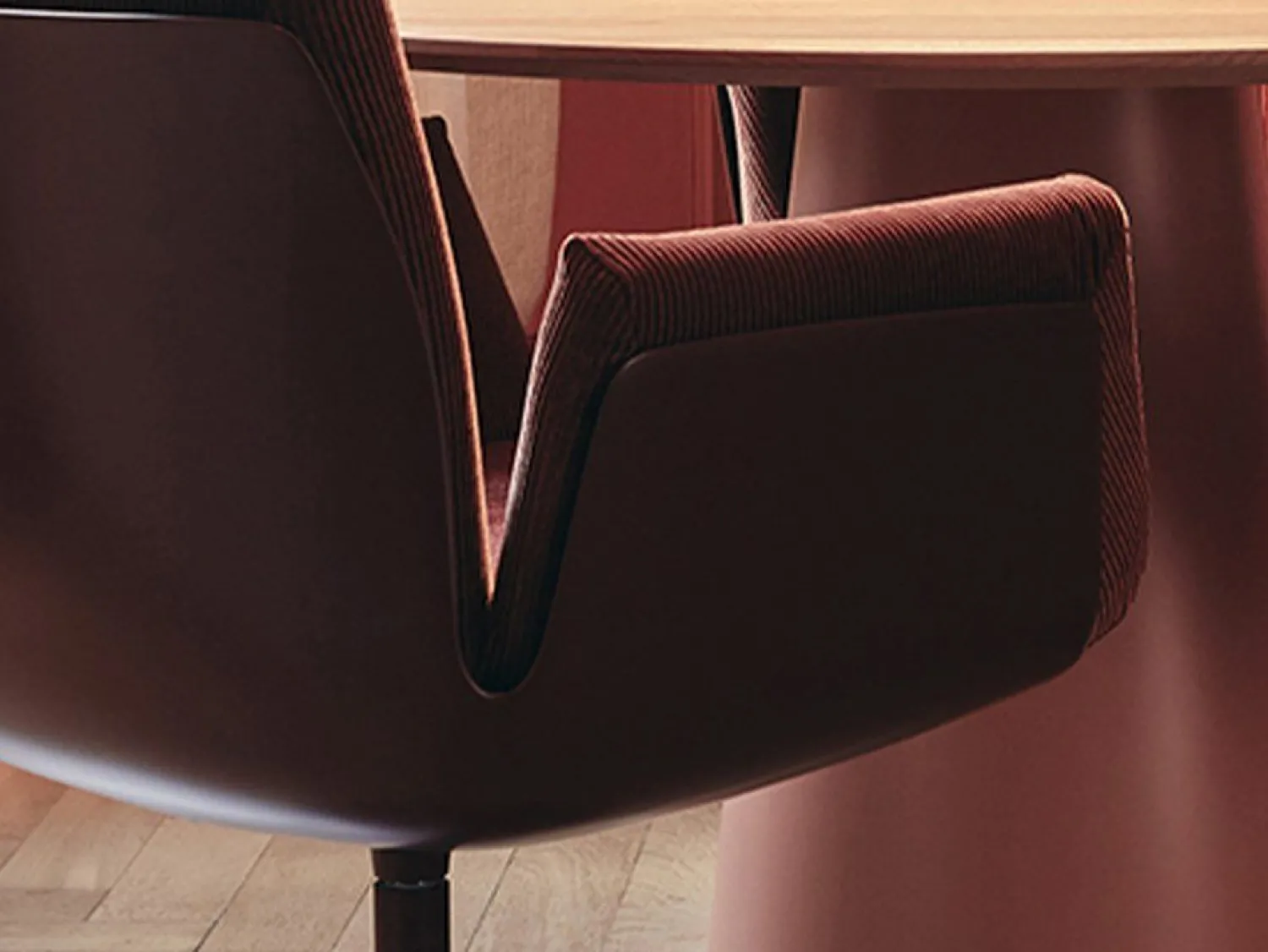 Design Stoelen-COR Alvo Draaistoel Roze