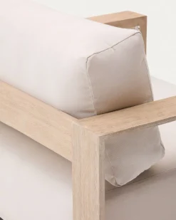 Tuinstoelen-Kave Home Ambra Fauteuil Beige