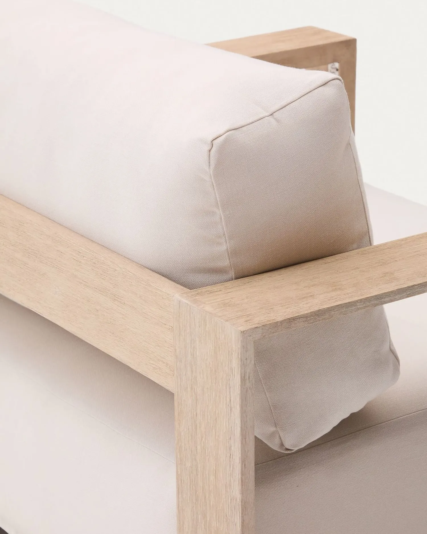 Tuinstoelen-Kave Home Ambra Fauteuil Beige