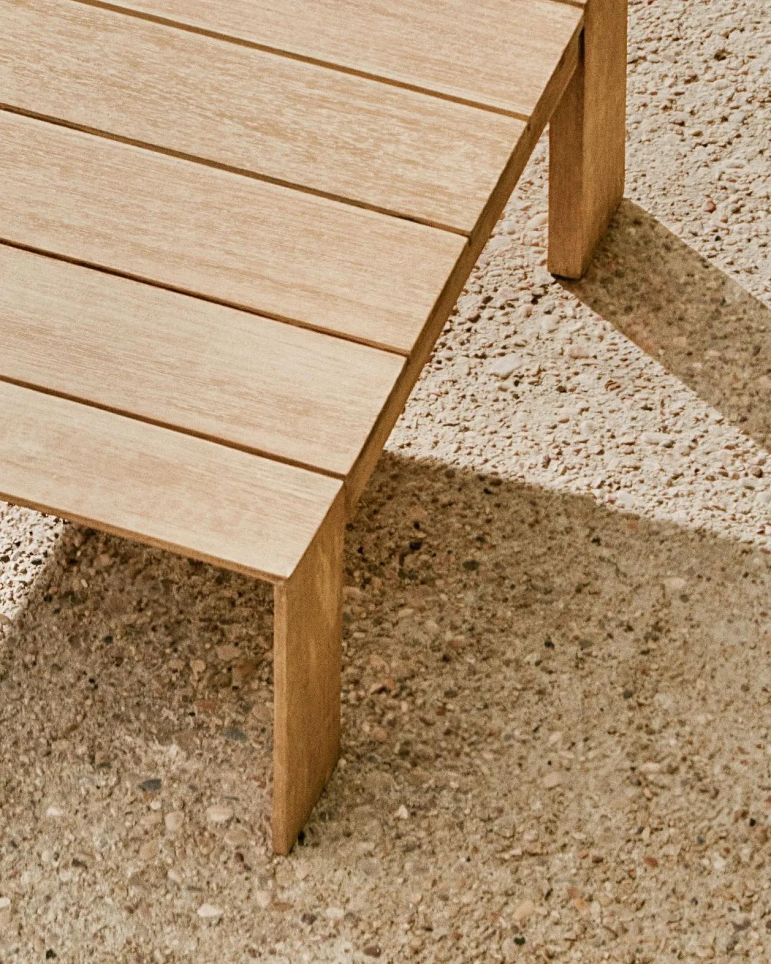 Houten Salontafels|Vierkante Salontafels-Kave Home Ambra Salontafel Naturel