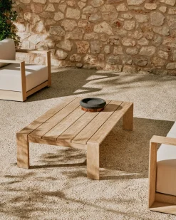 Houten Salontafels-Kave Home Ambra Salontafel Naturel