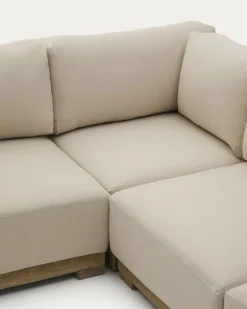 Tuinbanken|Hoekbanken-Kave Home Ambra Tuinbank Beige