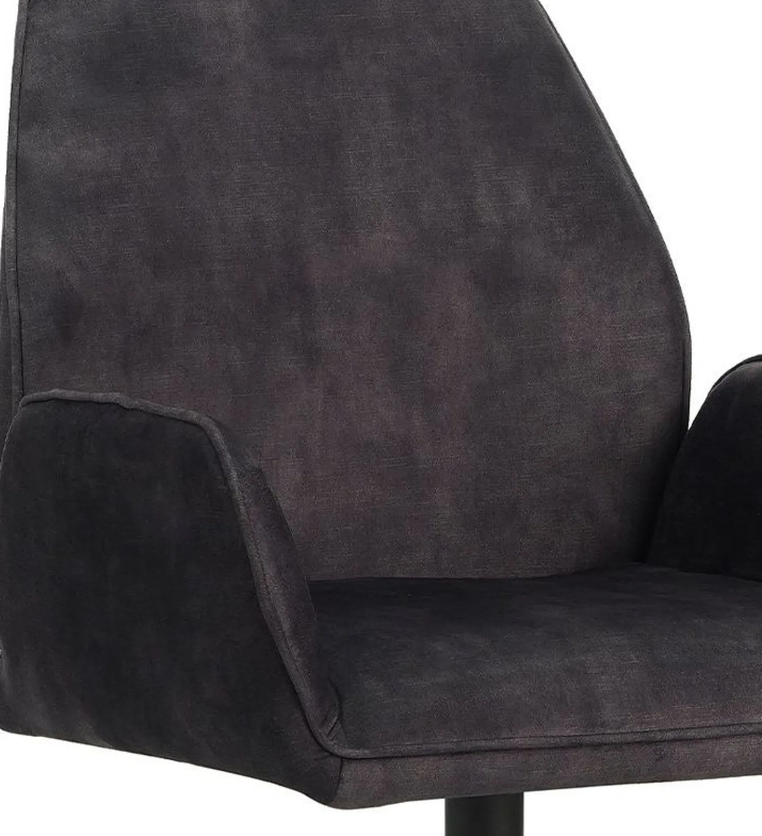 Draaibare Eetkamerstoelen|Eetkamerstoelen Met Armleuning-Eijerkamp Collectie Amira Eetkamerstoel Antracite