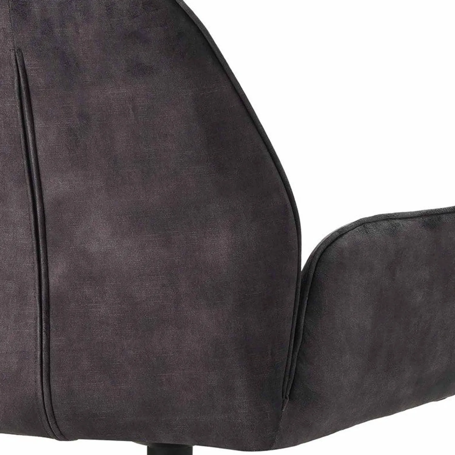 Draaibare Eetkamerstoelen|Eetkamerstoelen Met Armleuning-Eijerkamp Collectie Amira Eetkamerstoel Antracite