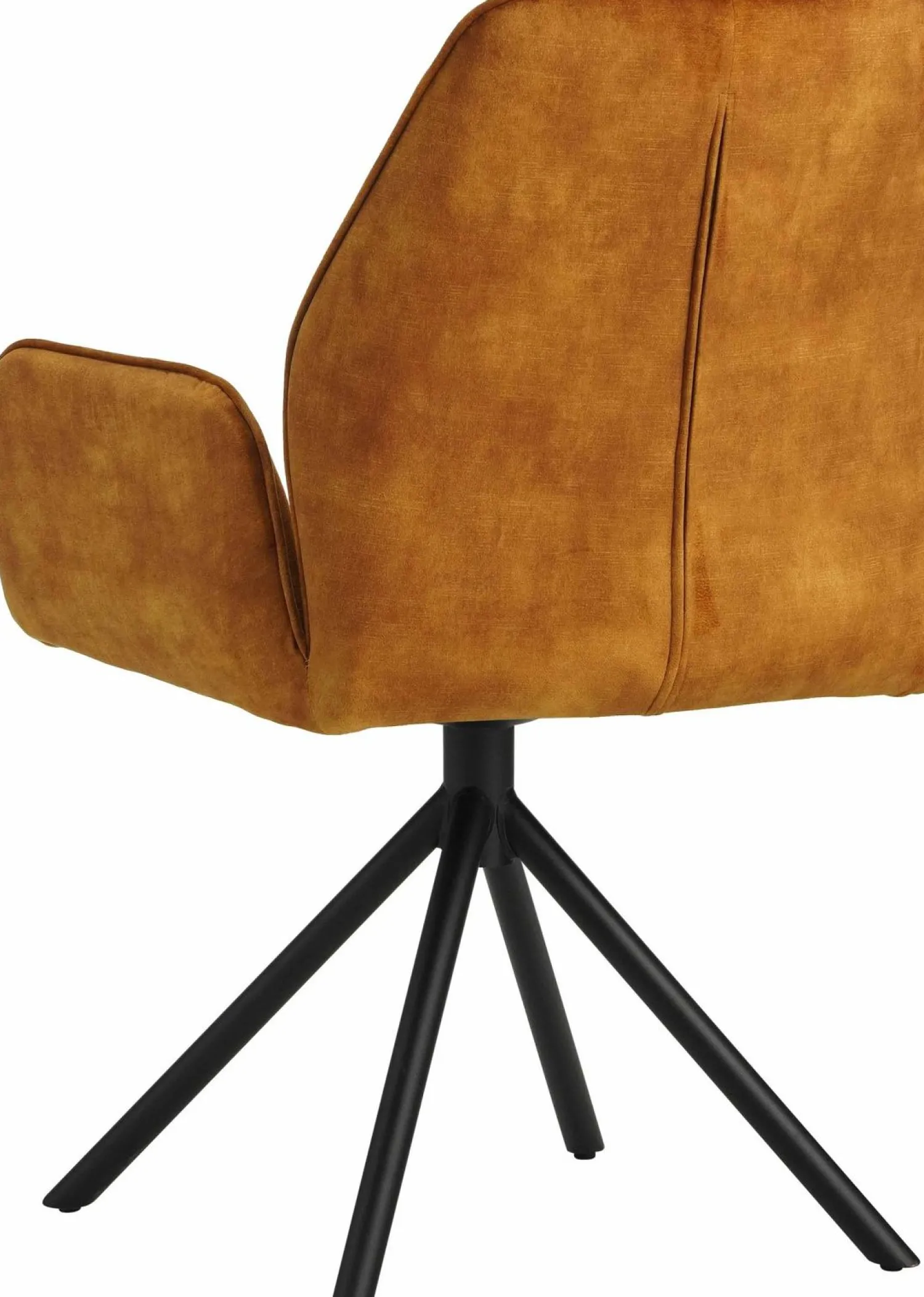 Draaibare Eetkamerstoelen|Eetkamerstoelen Met Armleuning-Eijerkamp Collectie Amira Eetkamerstoel Gold