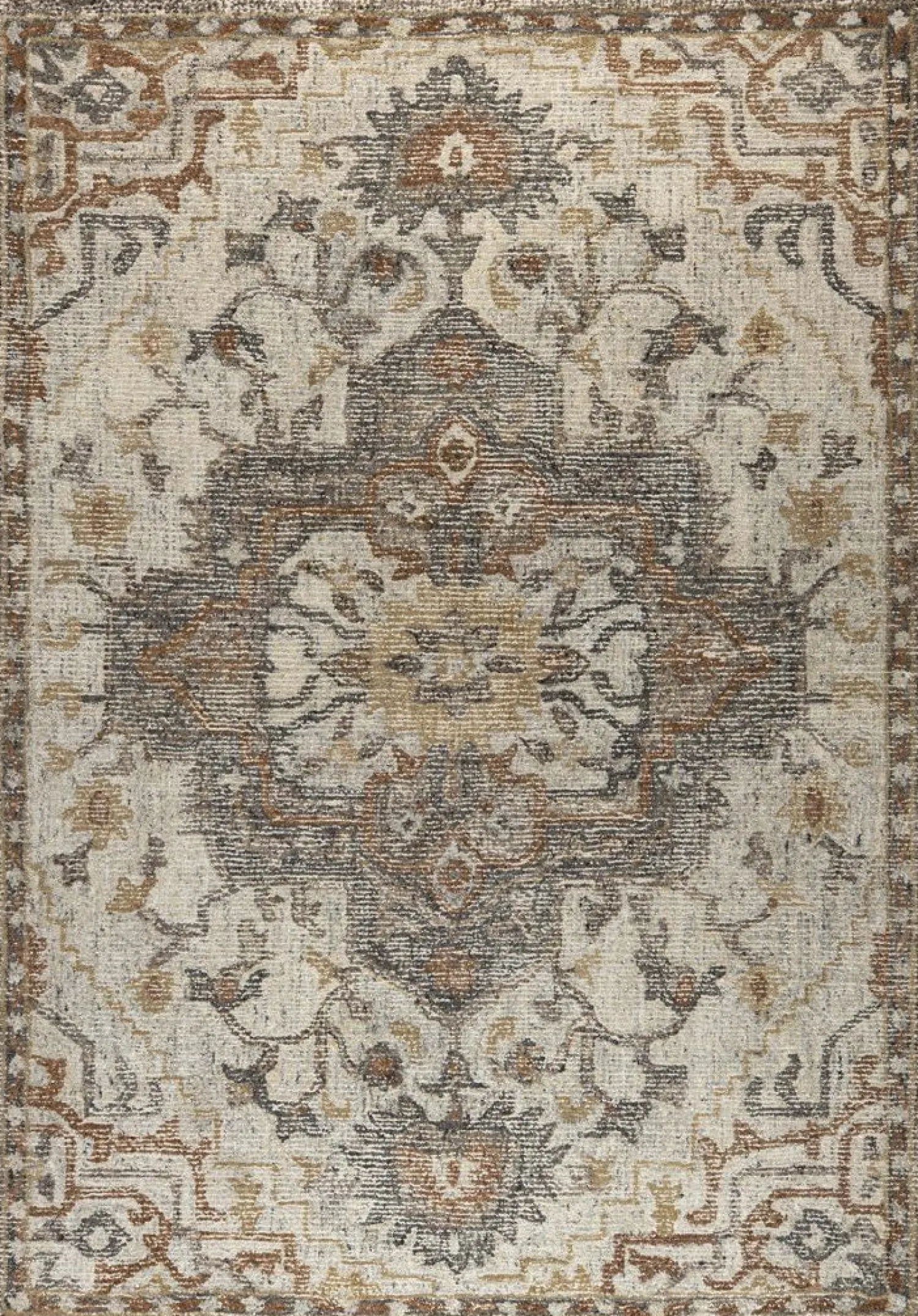 Vloerkleden|Wollen Vloerkleden-Dutchbone Amori Grey Vloerkleed Grey, Brick