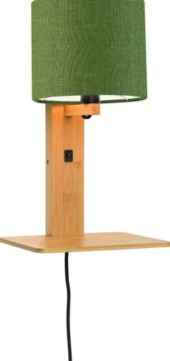 Industriële Wandlampen|Wandlampen-Good&Mojo Andes Natural Wandlamp green forest