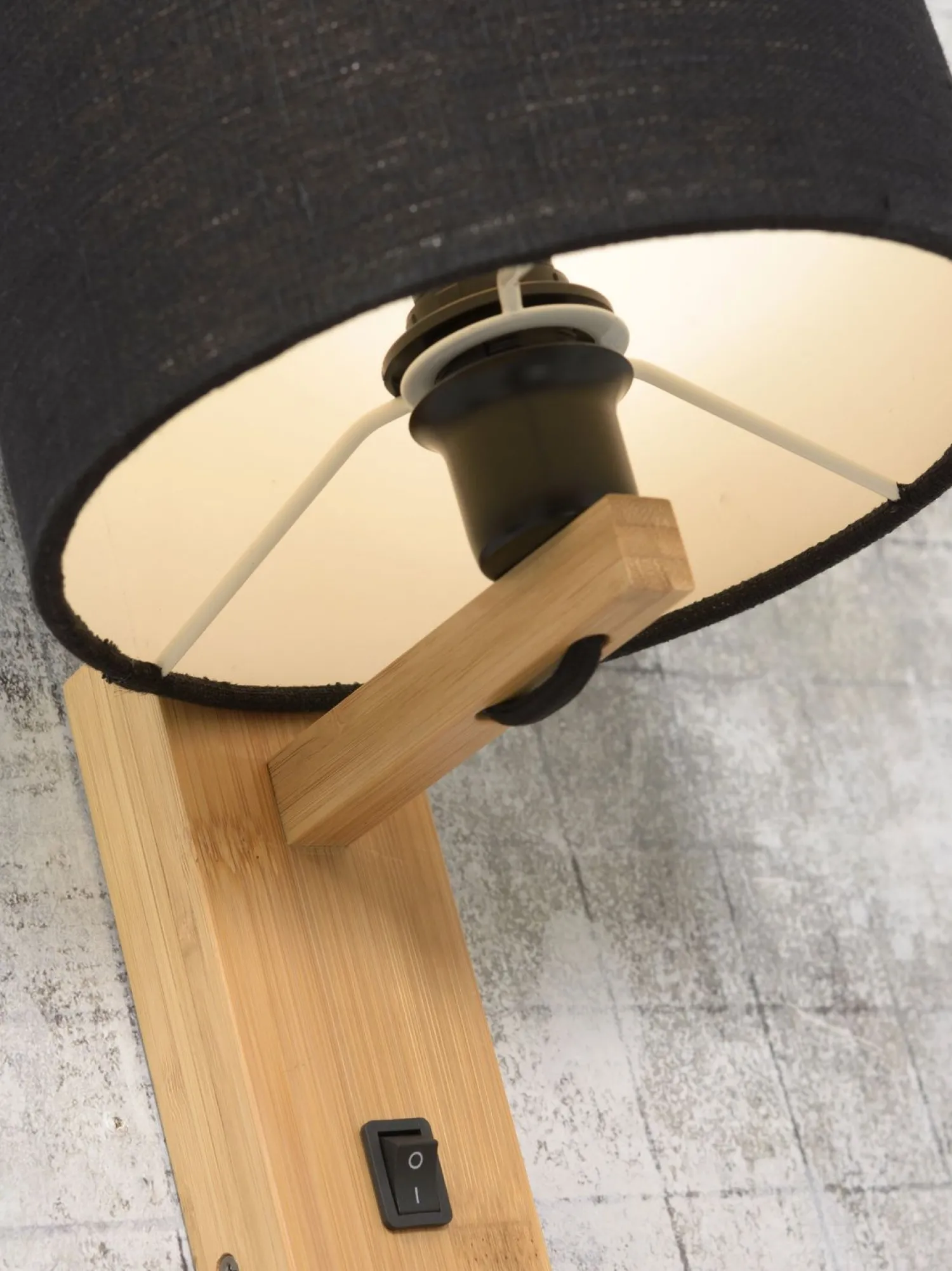 Industriële Wandlampen|Wandlampen-Good&Mojo Andes Natural Wandlamp green forest