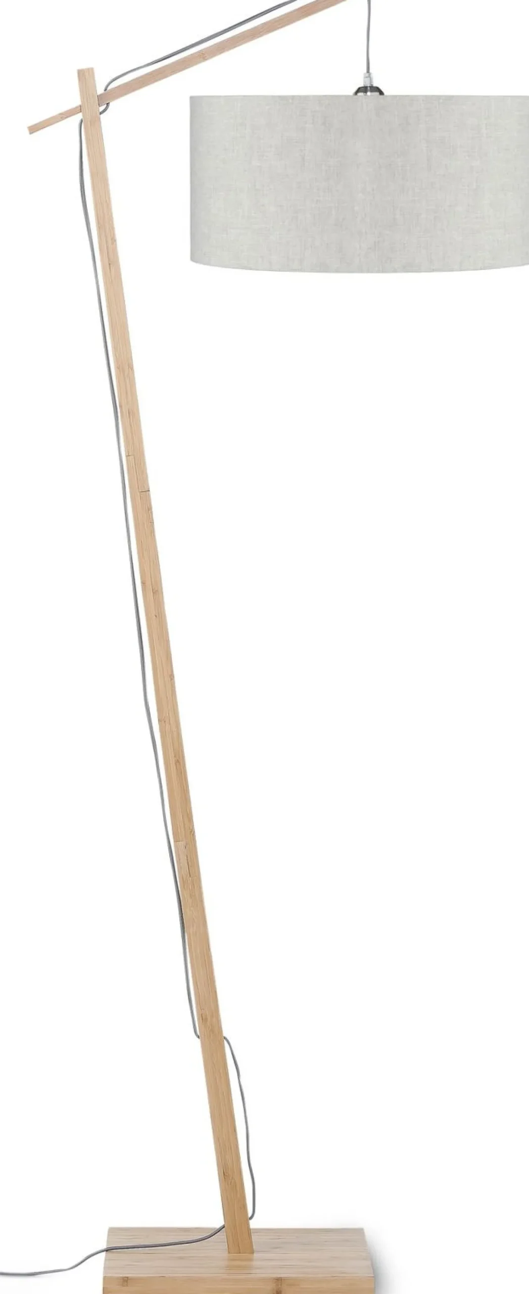 Moderne Vloerlampen|Vloerlampen-Good&Mojo Andes Vloerlamp Beige
