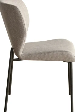 Eetkamerstoelen Zonder Armleuning-Eijerkamp Collectie Andrew Eetkamerstoel Grey