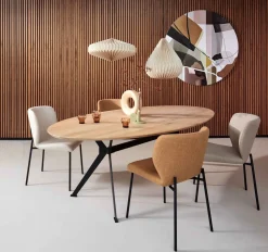 Eetkamerstoelen Zonder Armleuning-Eijerkamp Collectie Andrew Eetkamerstoel Yellow
