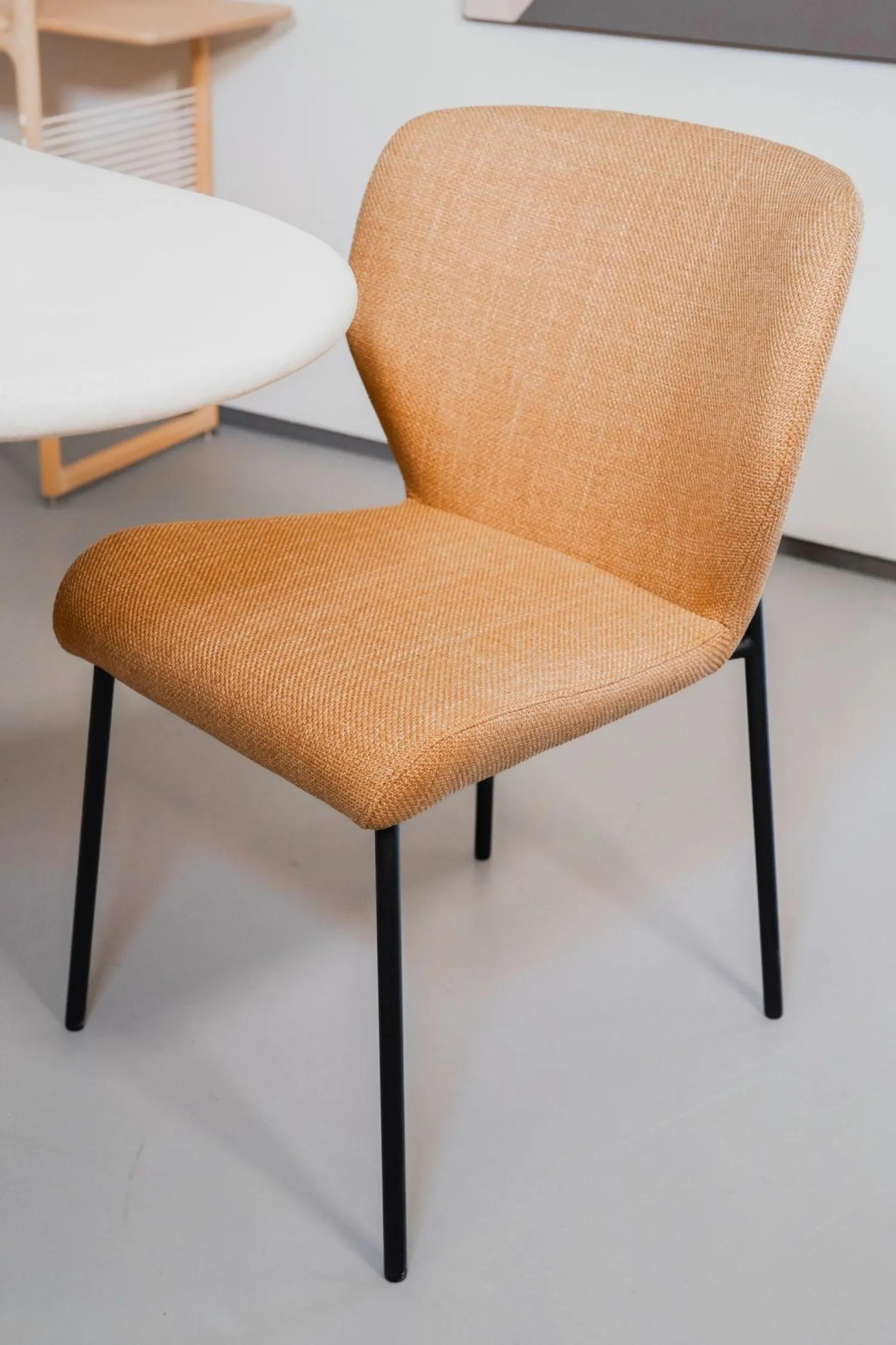 Eetkamerstoelen Zonder Armleuning-Eijerkamp Collectie Andrew Eetkamerstoel Yellow