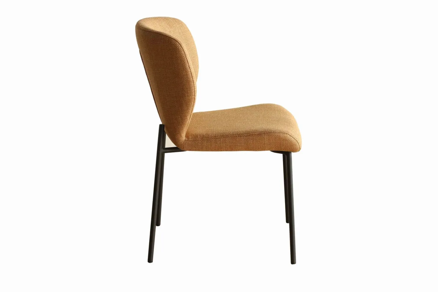 Eetkamerstoelen Zonder Armleuning-Eijerkamp Collectie Andrew Eetkamerstoel Yellow