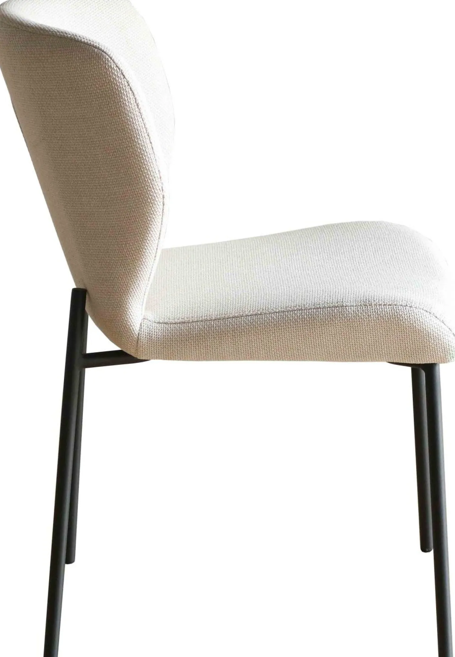 Eetkamerstoelen Zonder Armleuning-Eijerkamp Collectie Andrew Eetkamerstoel Beige