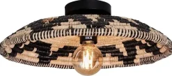 Plafondlampen|Plafondlampen-Good&Mojo Andros Plafondlamp Black, Natural