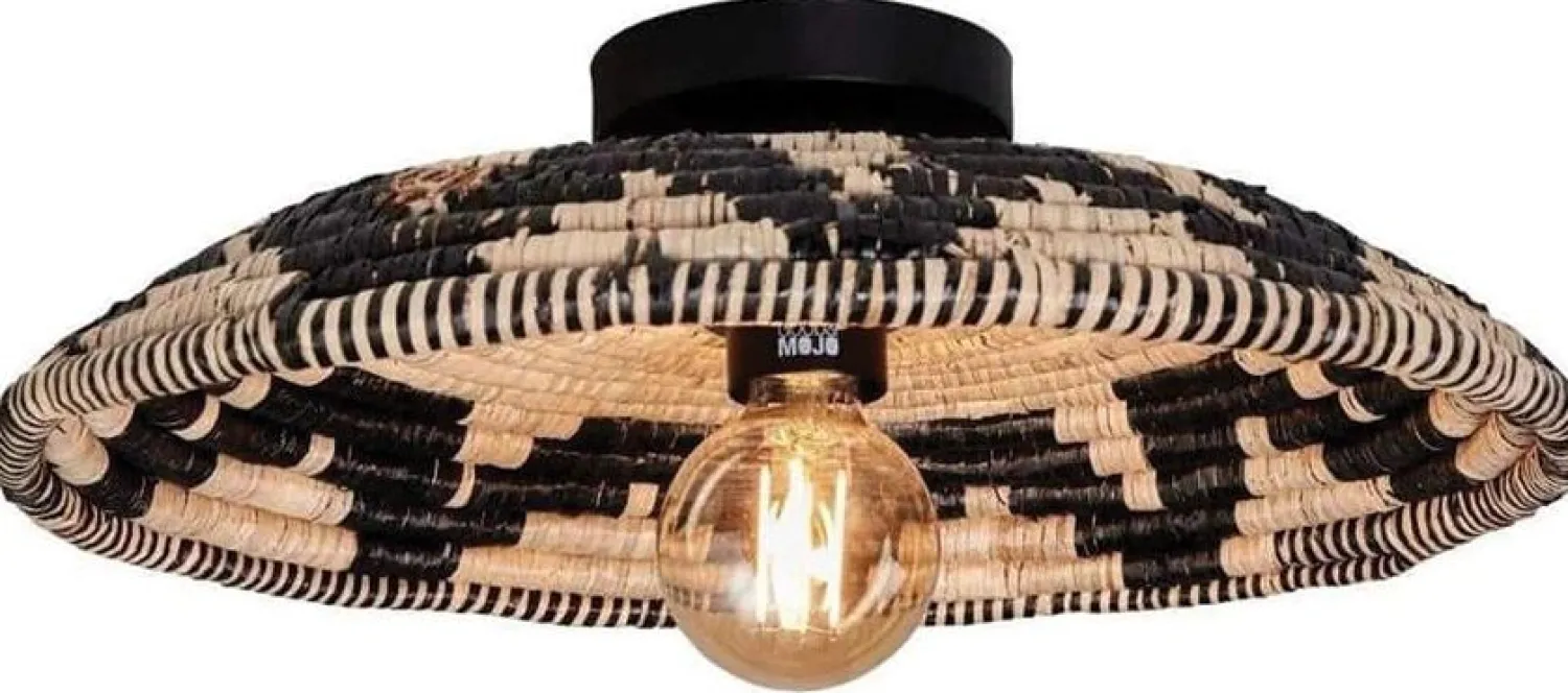 Plafondlampen|Plafondlampen-Good&Mojo Andros Plafondlamp Black, Natural