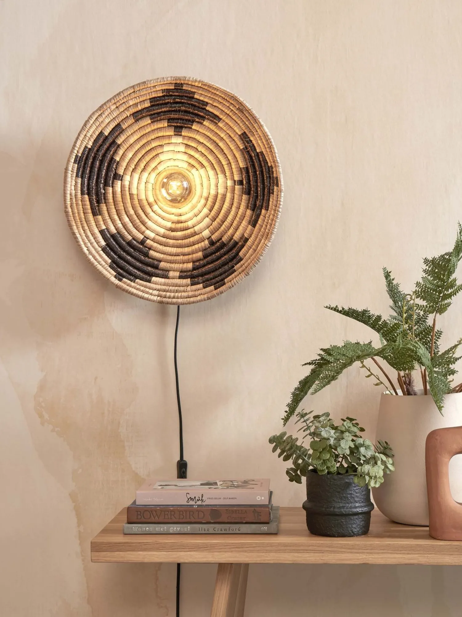 Wandlampen|Wandlampen-Good&Mojo Andros Wandlamp Black, White