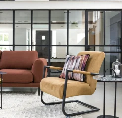 Leren Fauteuils-Henders en Hazel Angelica Fauteuil Geel