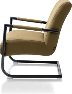 Leren Fauteuils-Henders en Hazel Angelica Fauteuil Geel