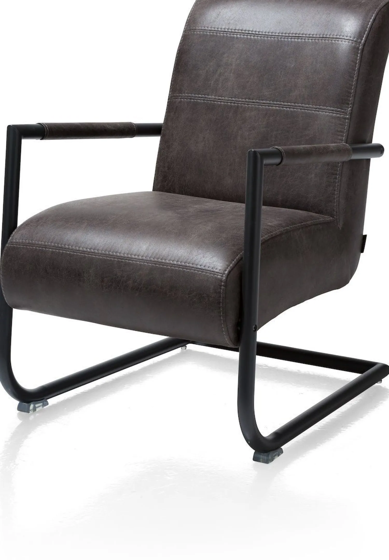 Leren Fauteuils-Henders en Hazel Angelica Fauteuil Geel
