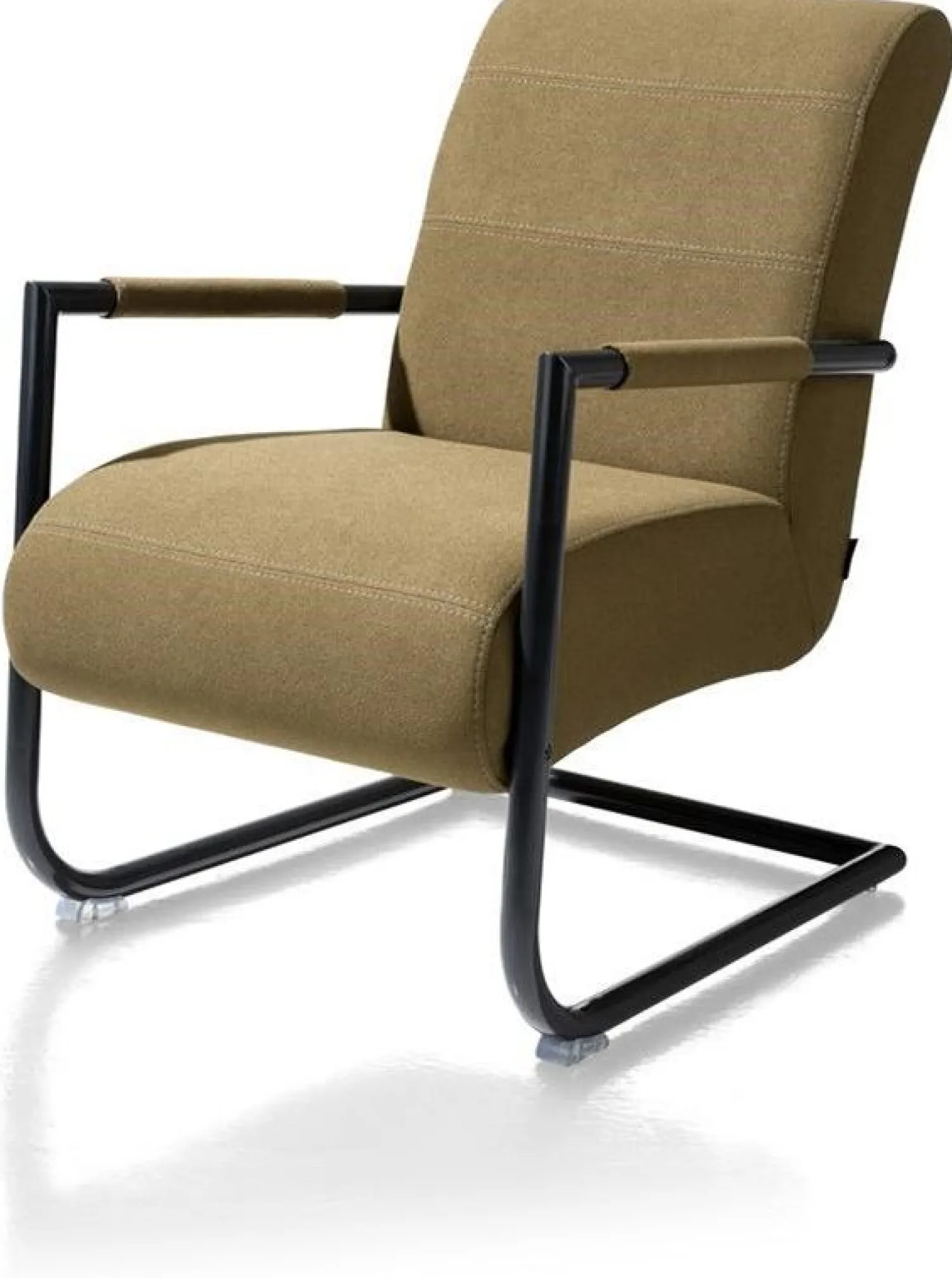 Leren Fauteuils-Henders en Hazel Angelica Fauteuil Geel