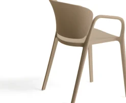 Tuinstoelen-Kave Home Ania Tuinstoel Beige