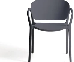 Tuinstoelen-Kave Home Ania Tuinstoel Antraciet