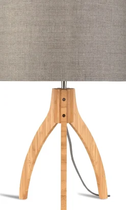 Moderne Tafellampen|Tafellampen-Good&Mojo Annapurna Tafellamp taupe
